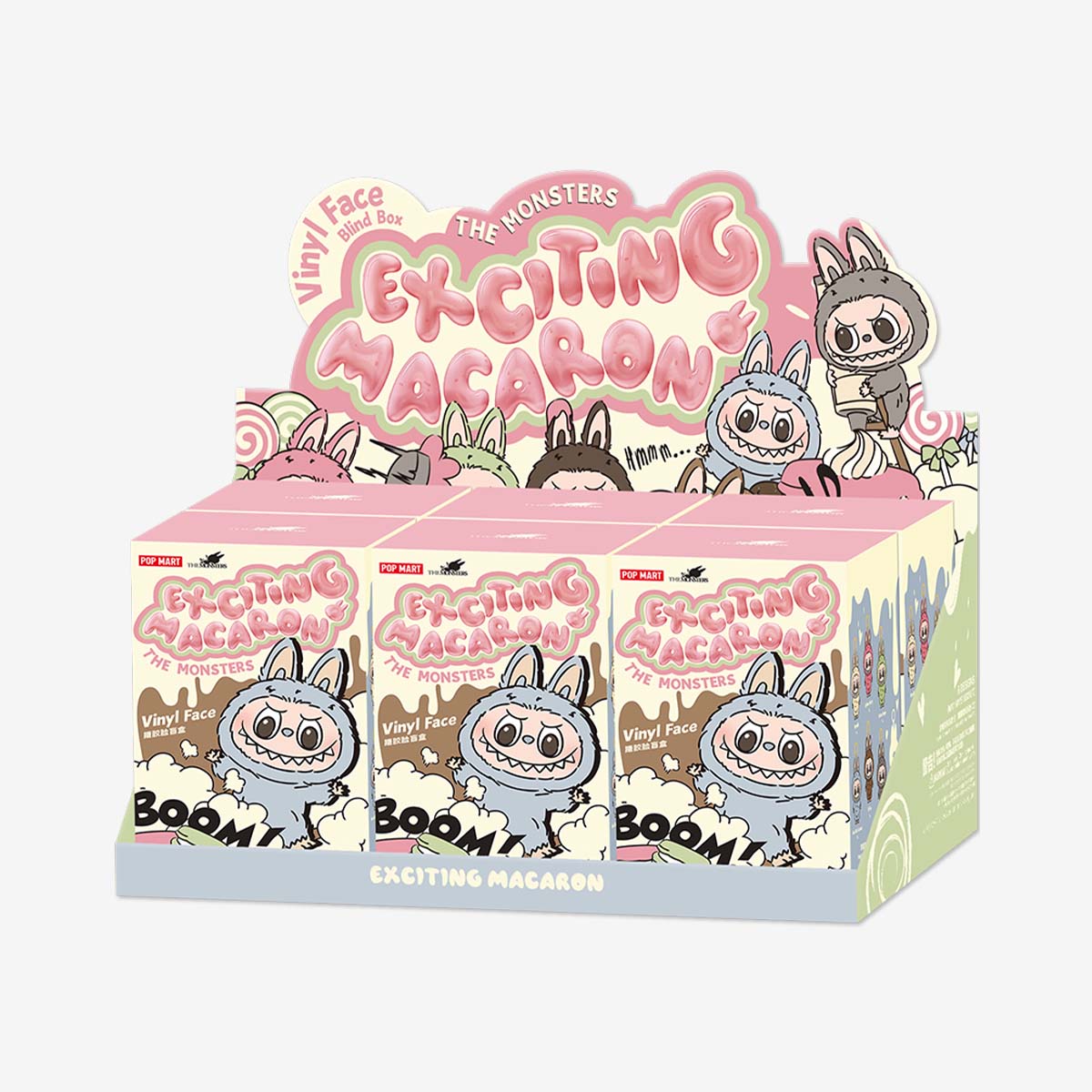 Labubu Exciting Macaron Whole Set
