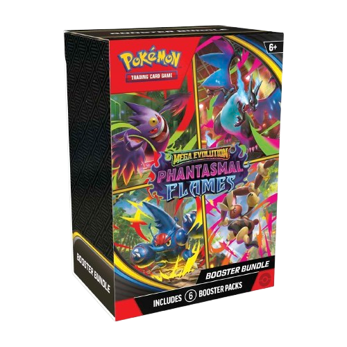 Pokémon TCG Phantasmal Flames Booster Bundle (6 Packs) PREORDER